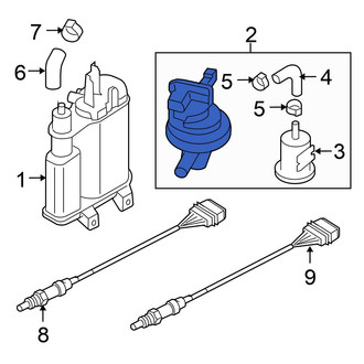 Volkswagen OE - Evaporative Emissions System Leak Detection Pump