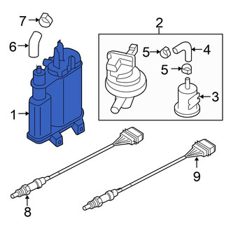 Volkswagen OE - Vapor Canister
