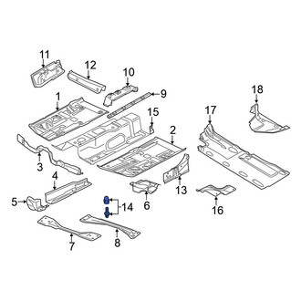 Volkswagen OE - Battery Cable Bolt
