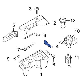 Volkswagen OE - Rear Tow Hook