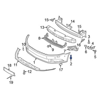 Volkswagen OE - Quarter Panel Splash Shield Bolt