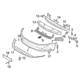 Volkswagen OE - Quarter Panel Splash Shield Bolt