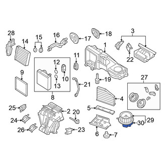 Volkswagen OE - HVAC Blower Motor Control Module