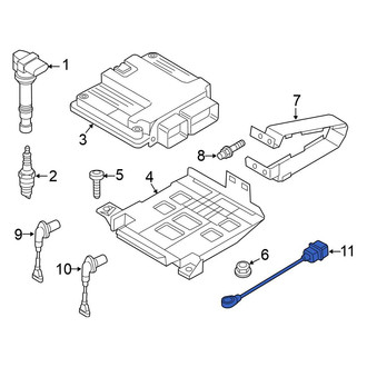 Volkswagen OE - Ignition Knock (Detonation) Sensor