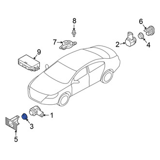 Volkswagen OE - Parking Aid Sensor Seal