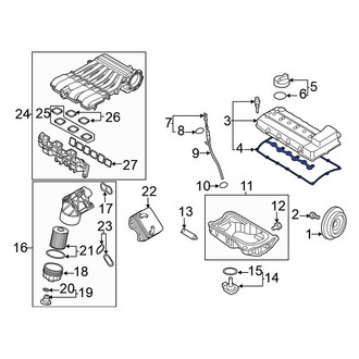 Volkswagen OE - Engine Valve Cover Gasket