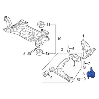 Volkswagen OE - Front Left Suspension Ball Joint