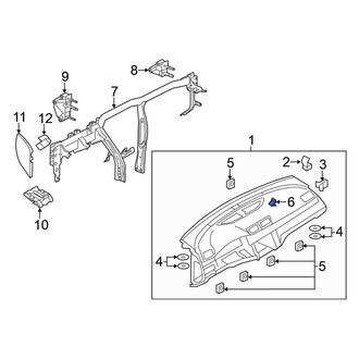 Volkswagen OE - Instrument Cluster Clip
