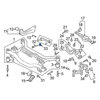 Volkswagen OE - Suspension Control Arm Washer