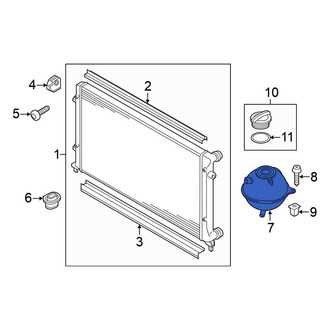 Volkswagen OE - Engine Coolant Reservoir