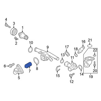 Volkswagen OE - Engine Coolant Thermostat