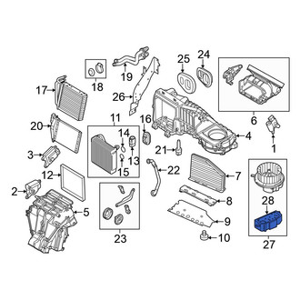 Volkswagen OE - HVAC Blower Motor Control Module