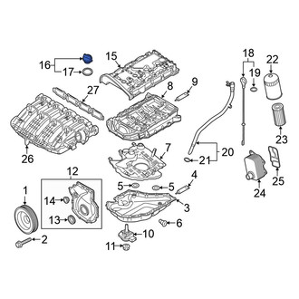 Volkswagen OE - Engine Oil Filler Cap
