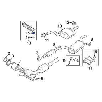 Volkswagen OE - Floor Pan Heat Shield Washer