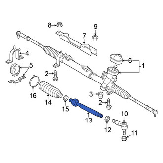 Volkswagen OE - Front Right Outer Steering Tie Rod End