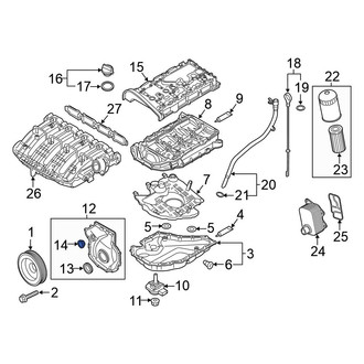 Volkswagen OE - Engine Timing Cover Seal