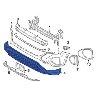Volkswagen OE - Front Lower Bumper Cover