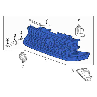Volkswagen OE - Front Grille