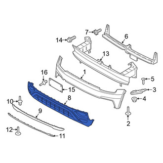 Volkswagen OE - Front Lower Bumper Cover