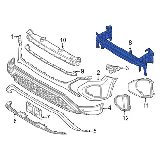 Volkswagen OE - Front Bumper Impact Bar