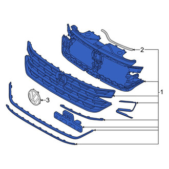 Volkswagen OE - Front Grille