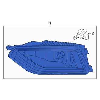 Volkswagen OE - Front Left Fog Light