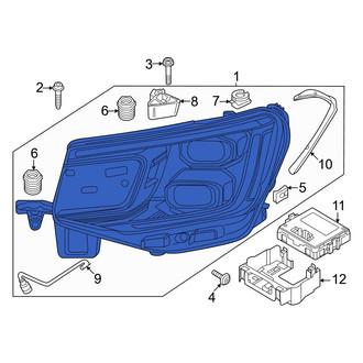 Volkswagen OE - Front Left Headlight Assembly
