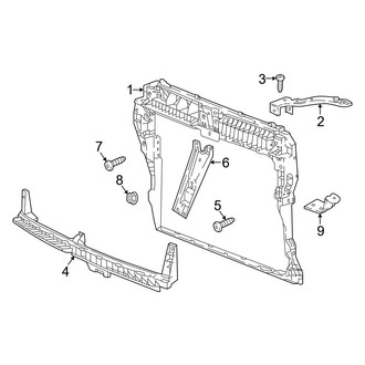 Volkswagen OE - Radiator Support