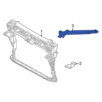 Volkswagen OE - Front Right Radiator Support Bracket