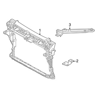 Volkswagen OE - Radiator Support