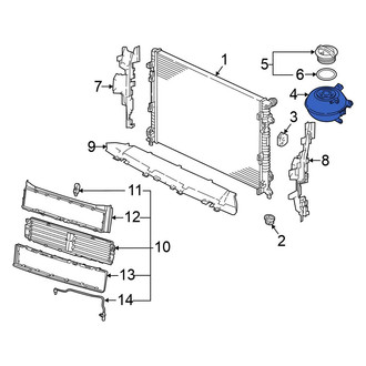 Volkswagen OE - Engine Coolant Reservoir