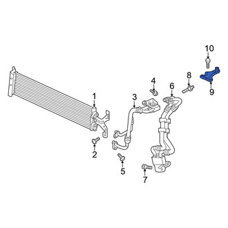 Volkswagen OE - Automatic Transmission Oil Cooler Hose Adapter