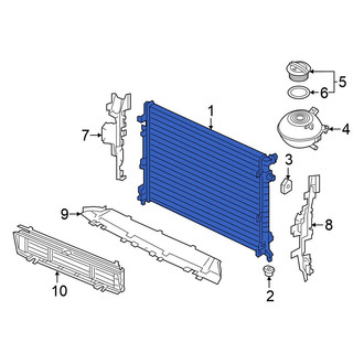 Volkswagen OE - Radiator