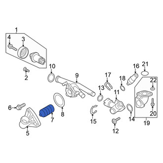 Volkswagen OE - Engine Coolant Thermostat