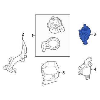 Volkswagen OE - HVAC Heater Control Valve