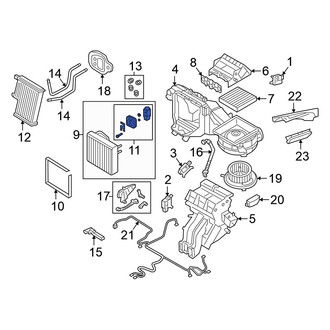 Volkswagen OE - A/C Expansion Valve