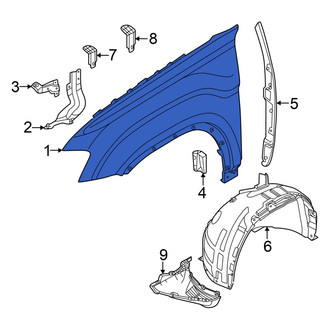 Volkswagen OE - Front Right Fender