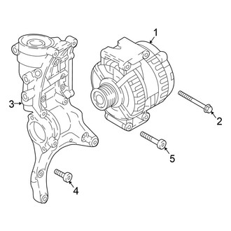 Volkswagen OE - Electrical - Alternator (S / SE / SEL 2.0L)