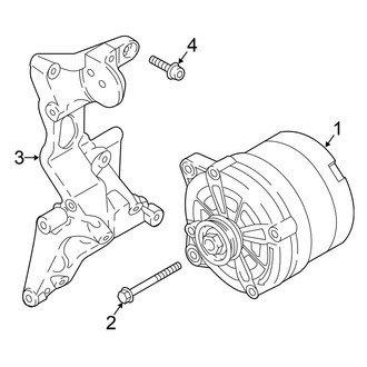 Volkswagen OE - Electrical - Alternator (S / SE / SE R-Line / SEL / SEL Premium / SEL R-Line 3.6L)
