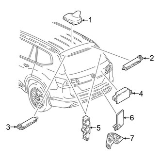Volkswagen OE - Electrical - Antenna