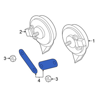 Volkswagen OE - Horn Bracket