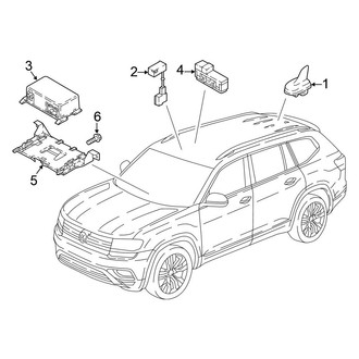 Volkswagen OE - Electrical - Communication System Components