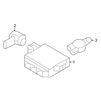 Volkswagen OE - Electrical Components (Park Sensor Components)