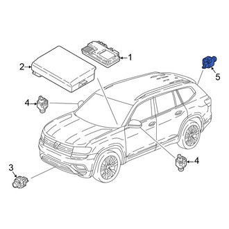 Volkswagen OE - Front Park Assist Camera