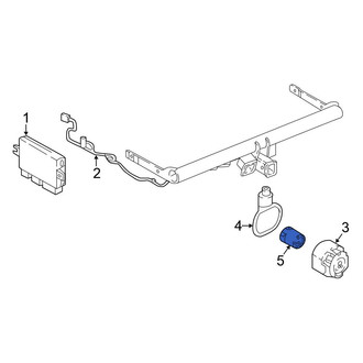 Volkswagen OE - Trailer Tow Harness Connector