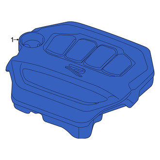 Volkswagen OE - Engine Cover