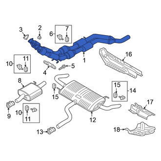 Volkswagen OE - Catalytic Converter