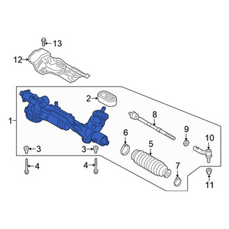 Volkswagen OE - Rack and Pinion Assembly