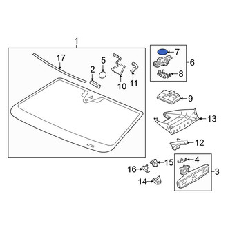 Volkswagen OE - Front Windshield Adhesive Kit