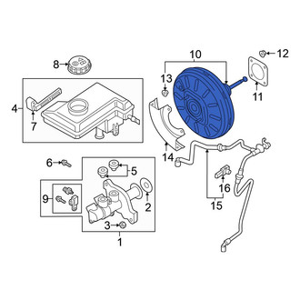 Volkswagen OE - Power Brake Booster